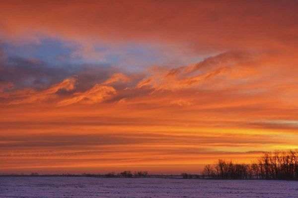Canada, Deacons Corner Sunrise over the prairie